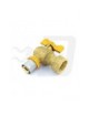 VALVOLA SFERA GAS SQUADRA CON LEVA GIRELLO FOLLE 20x3/4" PER TUBO MULTISTRATO TIEMME