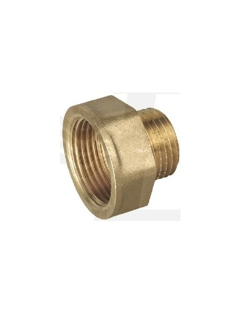 PROLUNGA RIDUZIONE OTTONE GIALLO MASCHIO FEMMINA 3/4x1"