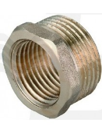 RIDUZIONE MASCHIO FEMMINA OTTONE GIALLO 1/2x3/8 IBP -CONF