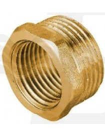 RIDUZIONE MASCHIO FEMMINA OTTONE GIALLO 1/2x3/8 PESANTE IBP