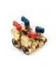 COLLETTORE CON CHIAVE 2 VIE 3/4-16 x 1/2