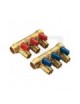 COLLETTORE NINO GIALLO CON VALVOLE SFERA 3/4x1/2 3V