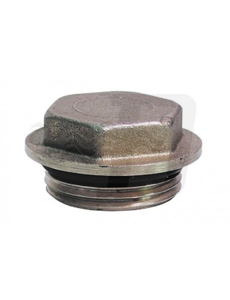 TAPPO MASCHIO CON O-RING PER COLLETTORI DOPPIO 1"