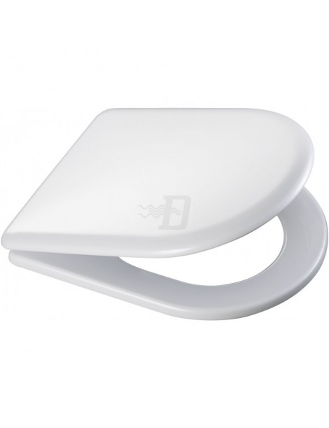 SEDILE WC POLIDUR MODELLO QUADRARCO 1 DOLOMITE