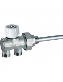VALVOLA MONOSTILE MANUALE CROMATO 3/4" x 12