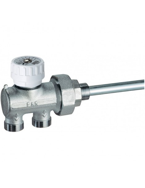 VALVOLA MONOSTILE MANUALE CROMATO 3/4" x 18