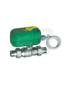 VALVOLA DI ZONA A 2 VIE MASCHIO MASCHIO MOTORIZZATA 3/4"x40 secondi CON BOCCHETTONE FAR