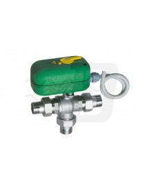 VALVOLA DI ZONA 3 VIE MASCHIO MASCHIO  1"x40 secondi MOTORIZZATA CON BOCCHETTONE FAR