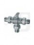 VALVOLA DI ZONA A 3 VIE MOTORIZZABILE CON SFERA  BY PASS 1" FAR