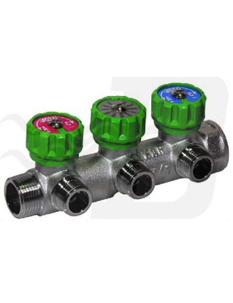 COLLETTORE 3 VIE 3/4x1/2 PER MULTISTRATO FAR
