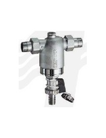 FILTRO PER IMPIANTI SANITARI CON ATTACCHI MANOMETRO 1/2" MASCHIO MASCHIO CROMO FAR