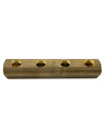 COLLETTORE DI BARRA FEMMINA FEMMINA 3/4 GIALLO 10 VIE SF