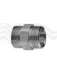 RACCORDO DOPPIO CROMO 1/2"
