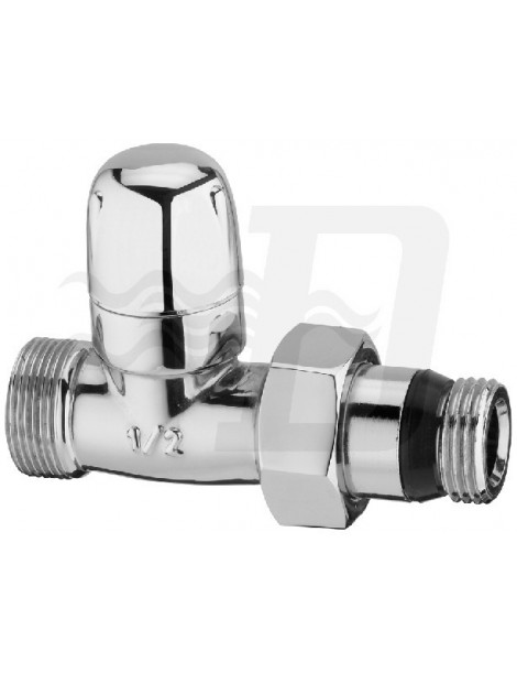 DETENTORE D'ARREDO DIRITTO CROMO 1/2"