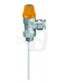 VALVOLA DI SICUREZZA COMBINATA TEMPERATURA A PRESSIONE 3/4"x DM22 - 6 BAR CALEFFI