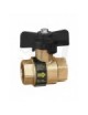 VALVOLE A SFERA FEMMINA FEMMINA CON RITEGNO BALLSTOP 1/2"