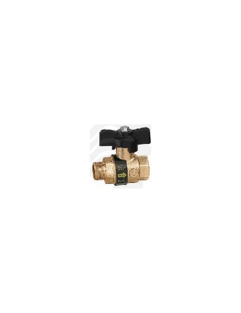 VALVOLA A SFERA CON RITEGNO INCORPORATA MASCHIO FEMMINA 1/2"