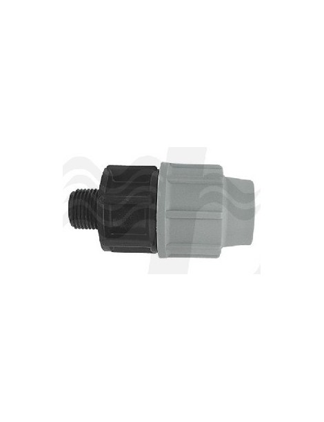 RACCORDO MASCHIO 110x3" POLIETILENE PLASSON