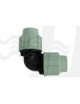 GOMITO A 90^ Dm.75 POLIETILENE PLASSON