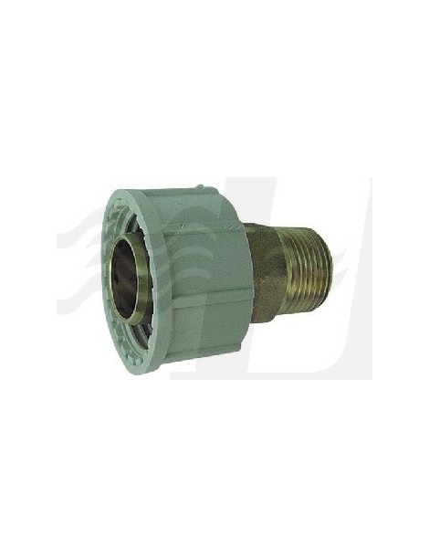 ADATTATORE MASCHIO IN OTTONE 63x2" POLIETILENE PLASSON