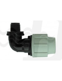GOMITO 90^FIL.MASCHIO 90x3" POLIETILENE PLASSON