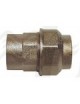 RACCORDO DIRITTO FEMMINA OTTONE 63x2" PER POLIETILENE