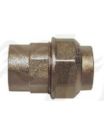 RACCORDO DIRITTO FEMMINA OTTONE 63x2" PER POLIETILENE