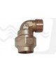 RACCORDO A GOMITO MASCHIO OTTONE 63x2" PER POLIETILENE