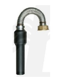 RACCORDO DI TRANSIZIONE PE-TUBO FEMMINA LES.INOX