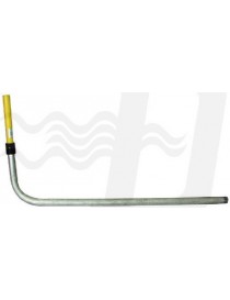 GIUNTO CURVO ZINCATO FILETTATO DOPPIO 32x1" GAS RECANATI PEAD ELETTROSALDABILI