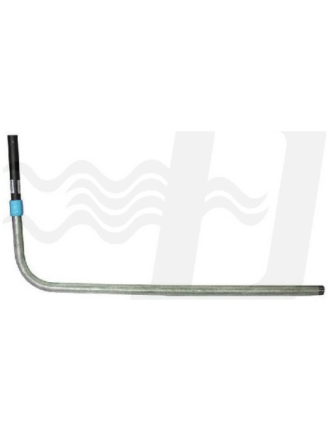 GIUNTO CURVO ZINCATO FILETTO DOPPIO 32x1" ACQUA RECANATI PEAD ELETTROSALDABILI