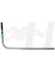 GIUNTO CURVO ZINCATO FILETTO DOPPIO 40x1"1/4 ACQUA RECANATI PEAD ELETTROSALDABILI