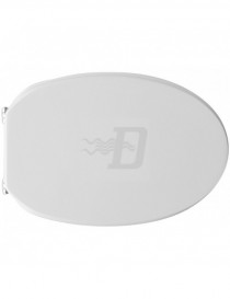SEDILE WC PER VAVID VASO AMERICA BIANCO