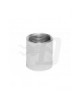 MANICOTTO IN ACCIAIO ZINC.LISCIO 1/2 OTER
