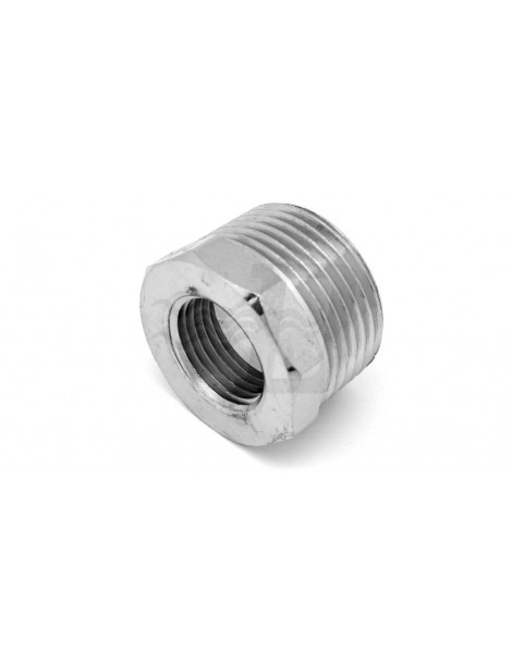 RIDUZIONE MASCHIO FEMMINA IN OTTONE CROMO 1/4x1/8 IBP CONEX