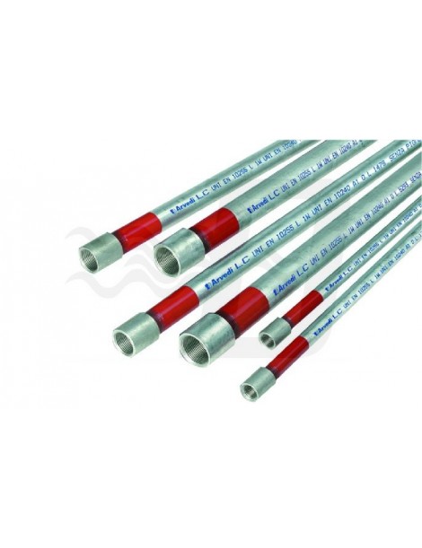 TUBO ZINCATO IN BARRE ML 6 1" ACQUA -GAS ARVEDI