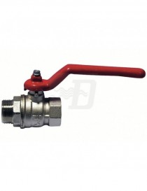 VALVOLA A SFERA MASCHIO FEMMINA CON LEVA ROSSA SA 2" ITAP