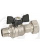 VALVOLA SFERA DIRITTA PT MASCHIO FEMMINA DADO MOBILE 3/4x1"