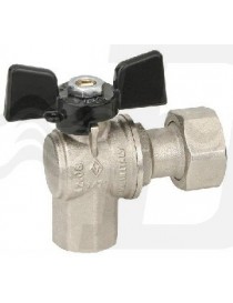 VALVOLA SFERA ANGOLO PT FEMMINA FEMMINA DADO MOBILE 3/4x1"