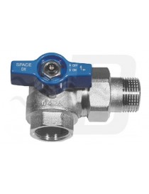 VALVOLA SFERA SQUADRA COLLETTORE BLU 3/4 DX