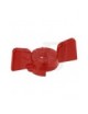 FARFALLA ALLUMINIO ROSSA PER VALVOLE E RUBINETTERIA 3/4"
