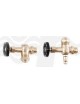 COPPIA INDICATORE CON LIVELLO CHIUSURA A SPILLO 1/2"