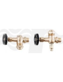 COPPIA INDICATORE CON LIVELLO CHIUSURA A SPILLO 1/2"