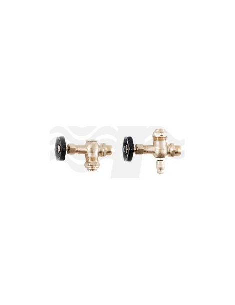 COPPIA INDICATORE CON LIVELLO CHIUSURA A SPILLO 1/2"