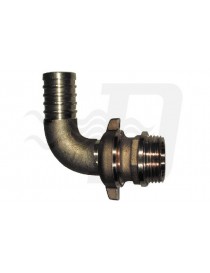 RACCORDO CURVO PER POMPA 1" x 25