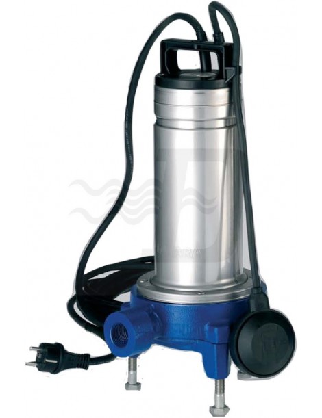 ELETTROPOMPA SOMMERSA PER ACQUE CARICHE CON TRITURATORE  Kw 1.1 HP 1.5 LOWARA