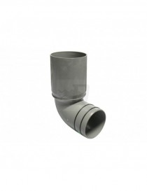 CURVA WC PP PROLUNGA DOPPIO 110/100 CON GUARNIZ.