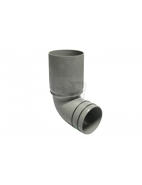 CURVA WC PP PROLUNGA DOPPIO 110/100 CON GUARNIZ.