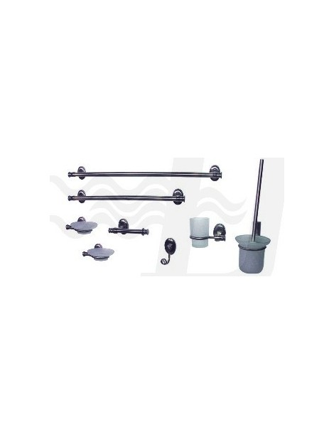 SET ACCESSORI BAGNO 8 PZ.SERIE ANTIKA
